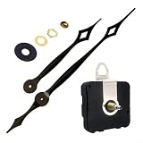 Juego de creación de relojes de bricolaje: este completo kit contiene todas las piezas esenciales, incluyendo un movimiento de cuarzo, manecilla de hora, minutero y segundo punto, perfecto para aquellos que buscan construir o reparar sus propios relojes.