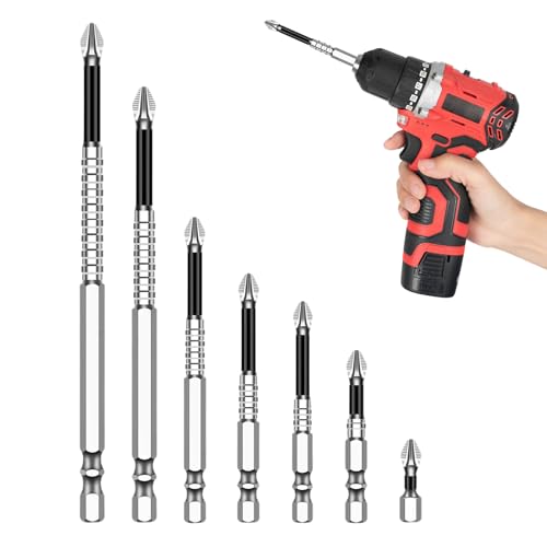 Schraubendreher-Bits-Set, Schraubendreher-Set mit Koffer, magnetisches Schraubendreher-Zubehör, Präzisionswerkzeug-Sortiment, robustes Bohrer-Set, Mehrzweck-Befestigungswerkzeuge, langlebige