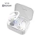 Produktbild Update Bluetooth V5.0 Kopfhörer in Ear, TWS True Wireless Headset mit HD-Klangqualität Mikrofon APTX Stereo-Sound Auto Pairing Wasserdicht IPX5 Mini Sport Ohrhörer mit tragbar Ladebox für Alle Handy