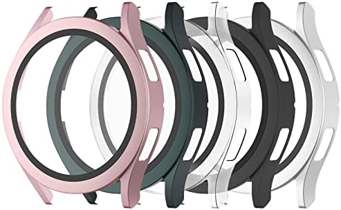 Simpeak 5-Pack Screen Protector Case Compatible with Samsung Galaxy Watch 4 40mm, TPU Soft Screen Protector Bumper Cover Replacement for 40mm Samsung Watch 4