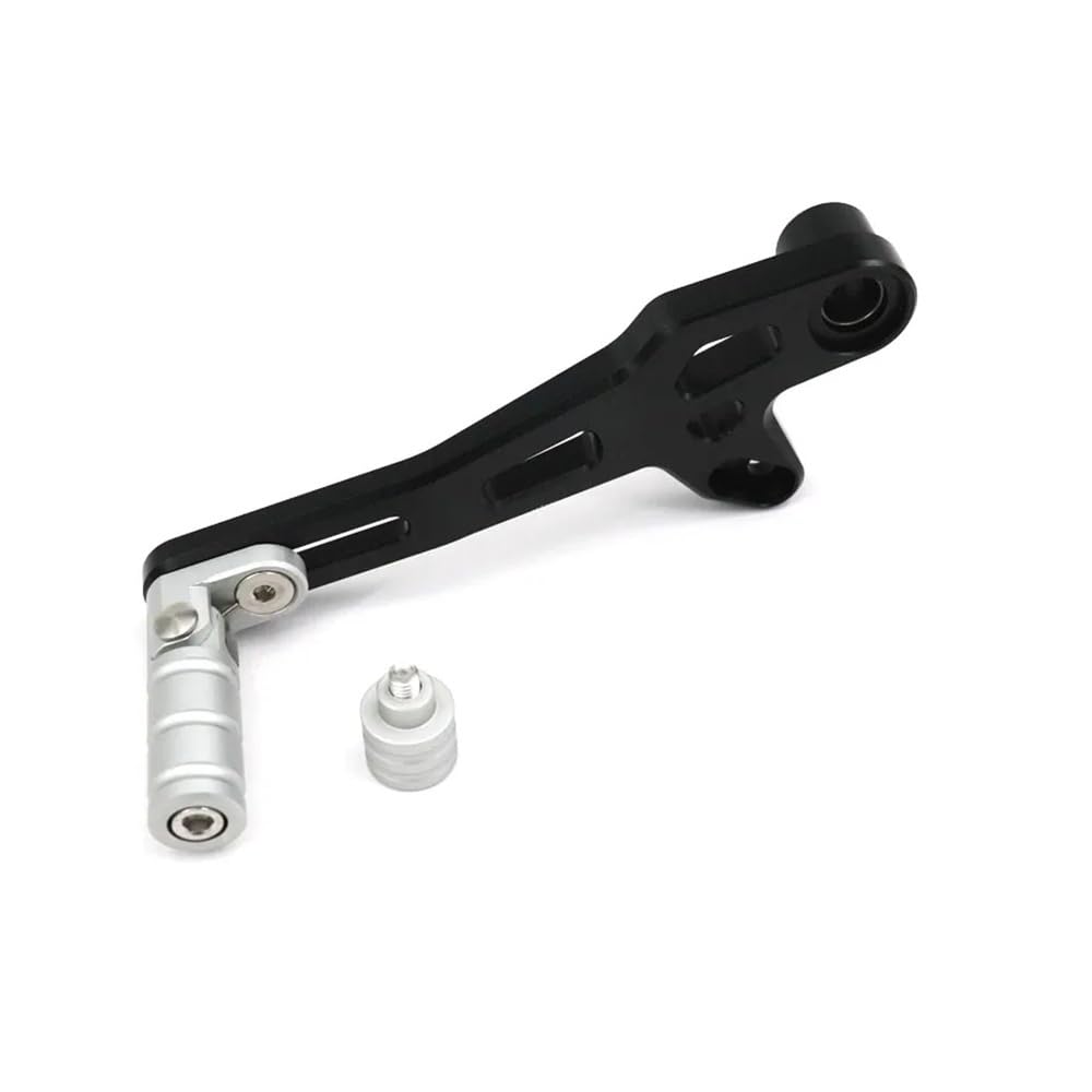 Fuyrhp Silver Gear Shifter Lever Motorcycle Folding Adjustable Gear Shifter Shift Pedal Lever For Desertx Desert X 2022 2023 2024 Gear Shift Shifter Lever
