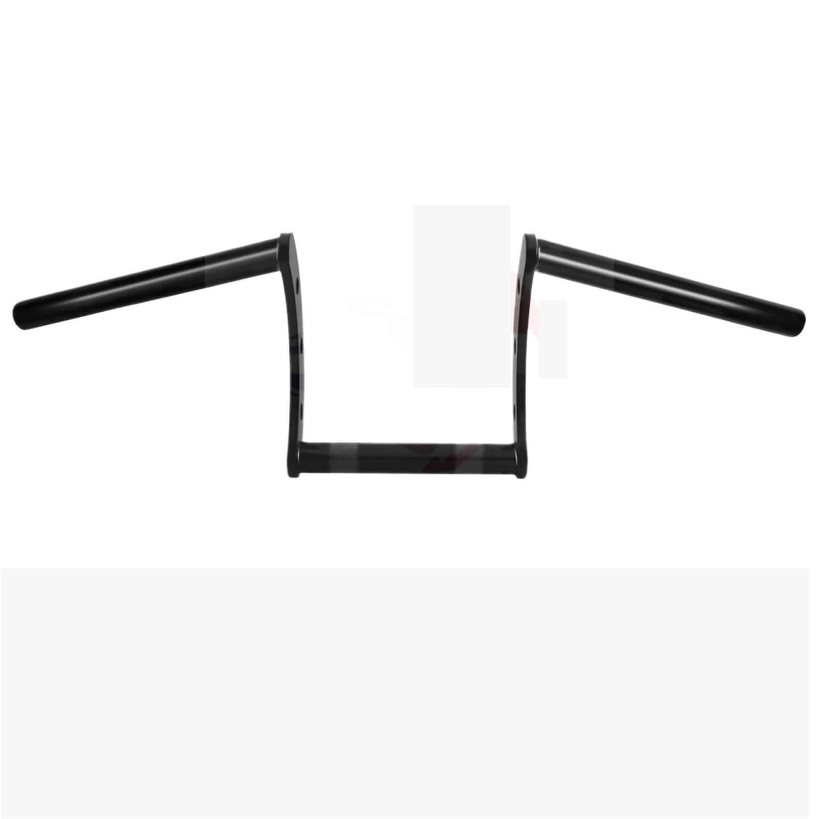 Motorcycle handlebar risers 1 "przeciągnij kierownicę motocykla Z kierownicą 25mm kierownica rowerowa pasuje do Harleya(Gloss Black)