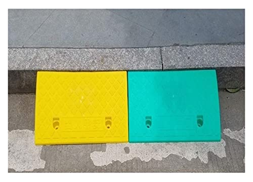 Rampa plástica antideslizante multifuncional para subir escalones con almohadilla triangular portátil, color Dolphin Waves, tamaño 49.5 x 26.8 x 6.8 cm miniatura 5
