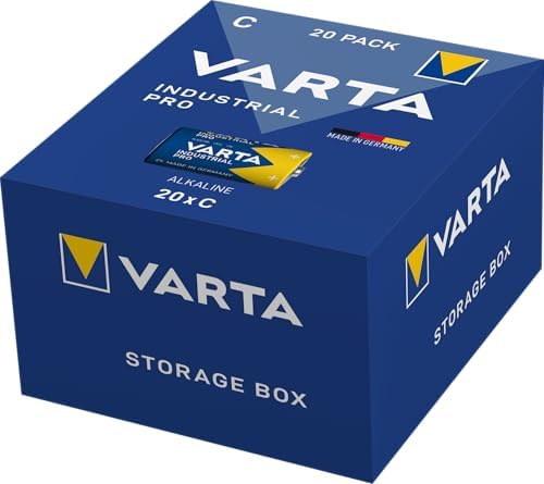 Varta 4014 Endüstriyel Alkalin C Size Orta Boy Pil 20li - Görsel 3