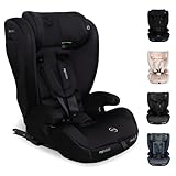 My Babiie MBCS75 Toddler to Booster R129 Child Car Seat - ISOFIX with Top Tether, Harness, 76-150cm (Approx. 9-36kg, 15 Months - 12 Years), i-Size, Group 1/2/3, Adjustable, Forward Facing - Black