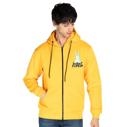 Image of Status Quo Mens Printed Round Neck Hooded Sweatshirt