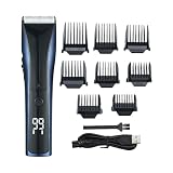 Electric Hair Clipper Digital Display Shaver
