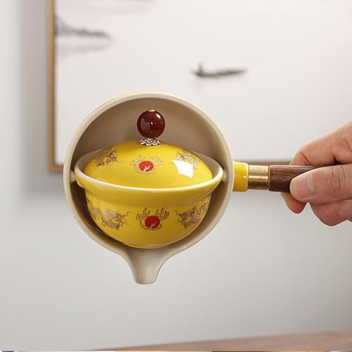 Théière en céramique de 160ml pour infuser sans amertume ni brûlure