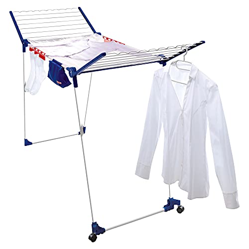 Leifheit Pegasus 200 Trockengestell für Gullwing weiß und blau - Image 6