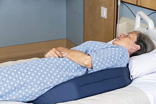 Bedsore Rescue Non-Skid Wedge Pillow For Bed Sore Relief | Contoured Bed Sore Cushions For Butt & Sleeping | Bedsore Prevention Products For Care Facilities & Hospitals | Bedridden Patient Products #TOP1