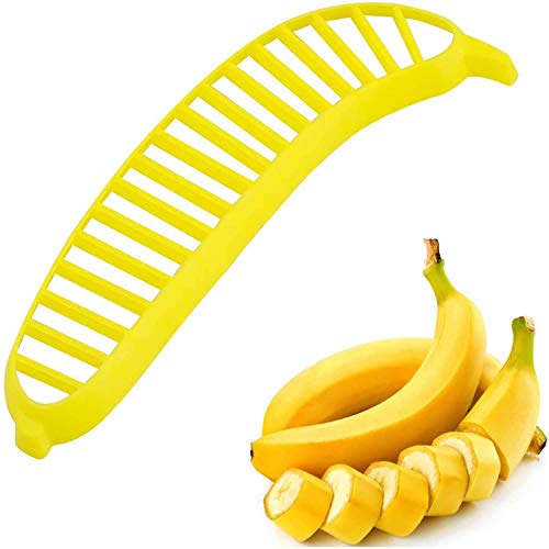 Nexellar-Multifunction-Banana-Slicer-1-Pcs-Plastic-Perfect-Handle-Banana-Slicer-Kitchen-Tools-for-Fruit-Salad-Banana-Fruit-Slicer-Chopper-Vegetable-Salad-Cucumber-Sausage-Strawberry-Grapes