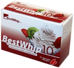 80 Whipped Cream Chargers Bestwhip Nitrous Oxide Whip It N20 8 Boxes of 10 N2o
