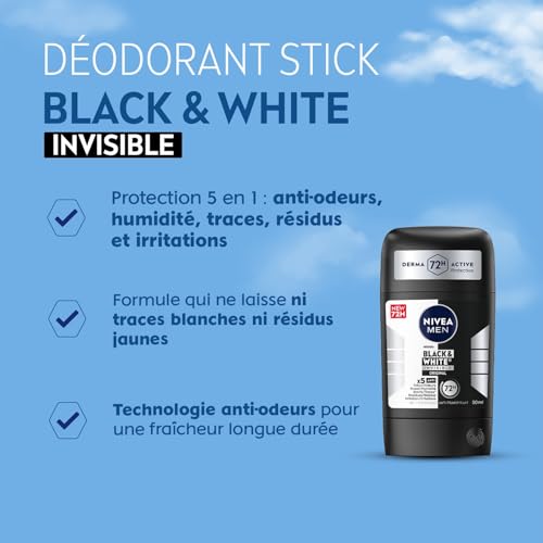 NDEO STICK B&W HOMME 50ML - vue 2