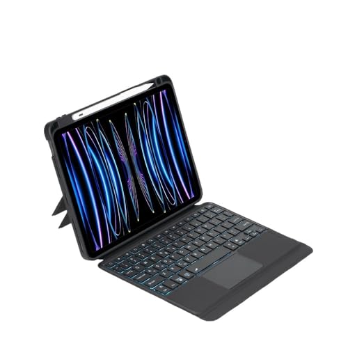 Teclado y funda para iPad Pro 11 con soporte magnético estable 2