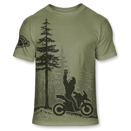 Bigfoot Adventure Motorcycle T-Shirt