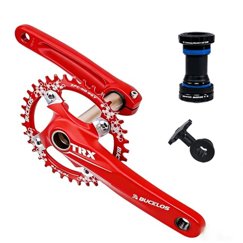 BUCKLOS 104 BCD 30T-38T Mountain Bike Crankset, Hollow Integrated 170MM by BUCKLOS - Used condition - US$49.49