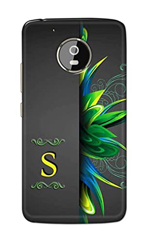 Image of Name II Initial II Letter Alphabet S Hard Back Case Cover for Motorola Moto G5 Plus (5.2 inch), XT1684, XT1685, XT1687 Back Cover -(J5) VNS2222