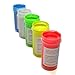 Produktbild Eventlights Neonfarben für Wände, Kunst, Basteln - 250ml Fluoreszierende Schwarzlicht Farben - UV Leuchtfarben (5 x 50 ml, Farbmix) - Bastelfarbe