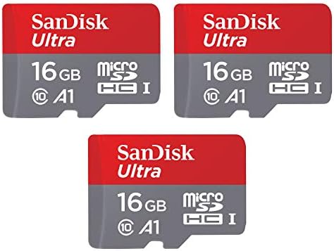 SanDisk Ultra 64 GB microSDXC Memory Card + SD Adapter with A1 App Performance Up to 100 MB/s, Class 10, U1