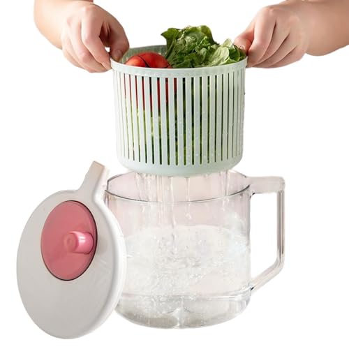 Generico Para Centrifugar frutas – Herramienta para lavar verduras, capa para el filtro, accesorio para lavadora lechuga | Nuevo diseño eficiente, escenario de cocina doméstica, Materi