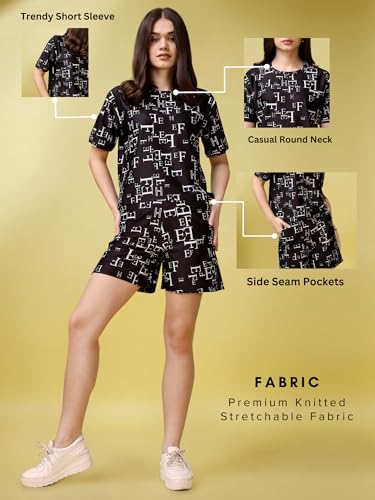 Image of PURVAJA Women's Mini Co-Ords (Rehaa-014-034)