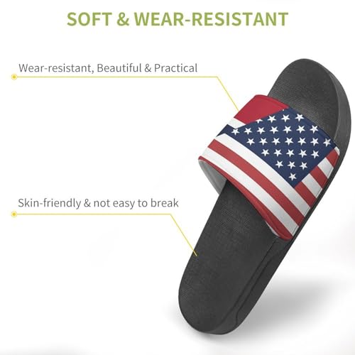 U.S. Norway Flag House Sandals Non-Slip Bathroom Slippers Beach Summer Shoes for Men Women3