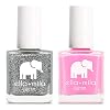 ella+mila 2-Pack Pinkterest Ice Set - Quick Dry Nail Polish Set of 2-17-Free & Chip Resistant Regular Nail Polish Sets - Nail Lacquer Set with On Thin Ice (.45 Fl. Oz.) & Pinkterest+ (.45 Fl. Oz.)