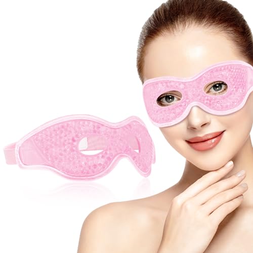 Maschera Occhi Gel Freddo, Ghiaccio Gel Riutilizzabile, Maschera Occhi