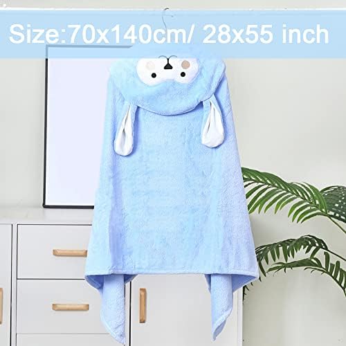 RUIYUNZHUZHU Premium Hooded Towels For Kids Childrens Beach Swimming Bath Towels with Hood Hooded Towel Kids Ultra Soft and Extra Large for Girls Boys Children 28x55 inch
