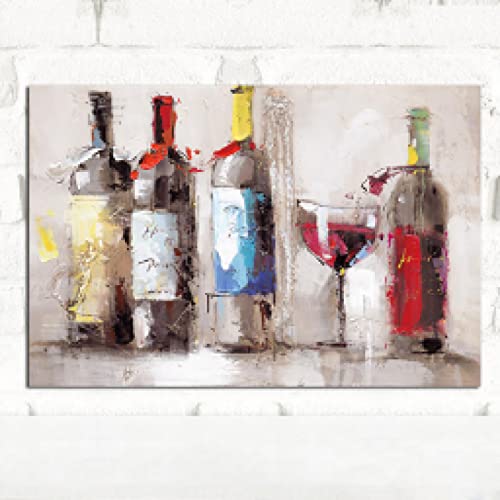 Décoration cuisine moderne affiche murale grand format vin rouge 60x80