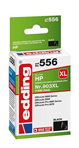 Cartouche edding edd-556 Noir équivalent HP 903XL haute capacité 30 ml