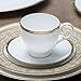 Noritake Rochelle Gold Cup, 7 oz., Set of 4 in White