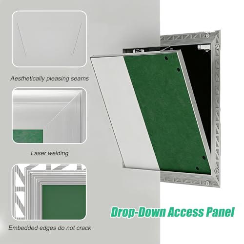 Panel de registro de fontanería de 35x35 cm contra roturas 7