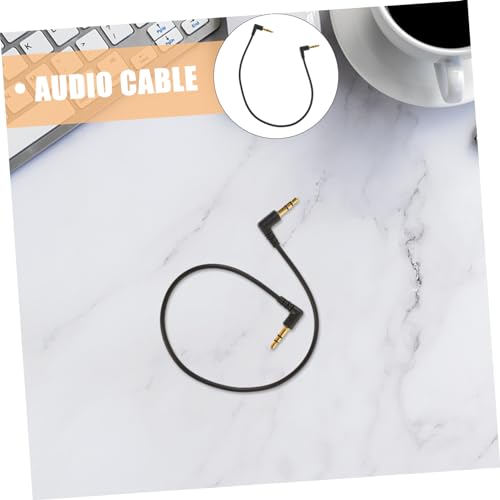 Cable Auxiliar de Audio 3.5mm con Conector en Ángulo de 90° miniatura 6