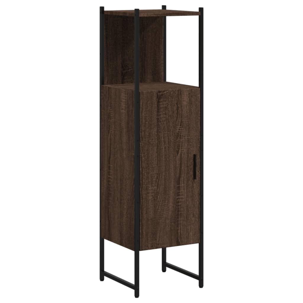 Armadio da bagno con struttura robusta e design salvaspazio per organizzazione di articoli da toeletta e prodotti per l'igiene personale