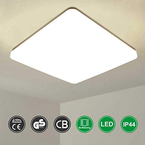 J&C 18W Rotonda Plafoniere LED da Soffitto IP40 a