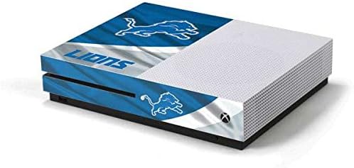Skinit Decal Gaming Skin Compatible with Xbox One S Console - Officially Licensed NFL Detroit Lions Design