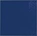 Creative Converting Solid Navy Blue 2-Ply Beverage Napkins - 40pcs