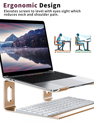 Soporte para computadora portátil contra el dolor cervical elevador ALASHI de mesa 3