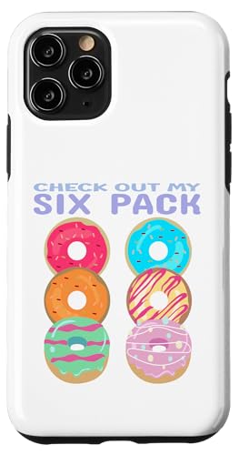 �������ȃx�[�L���O�y�X�g���[ Check Out My Six Pack �h�[�i�c �X�}�z�P�[�X iPhone 11 Pro �p