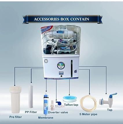 Image of Aqua Pure X RO Domestic Water Purifier with UV, UF, Copper, TDS Control, 12 Liter, Fully Automatic for Home and Office Use.