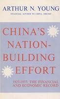 China's nation-building effort, 1927-1937;: The financial and economic record (Hoover Institution publications, 104) 0817910417 Book Cover