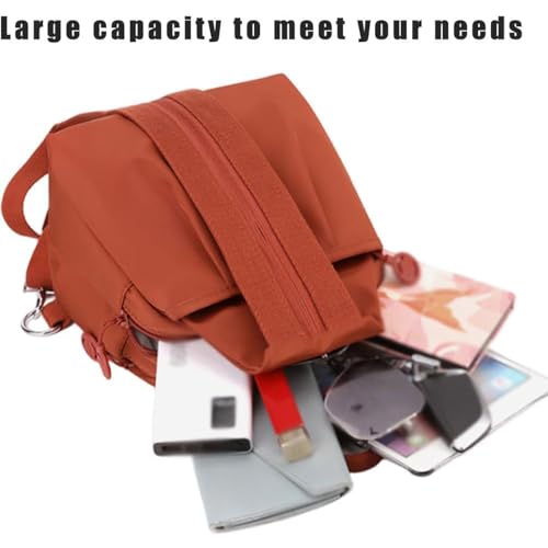 Waterproof 2-Way Commuter Bag, Anti-Theft Convertible Travel Tote Bag for Fitness, Commuting, Travel for Women2