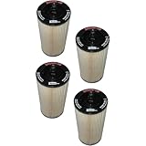 Racor 2020V30 4 Pack 30 Micron Cartridge Fuel Filter Element for Turbine Series
