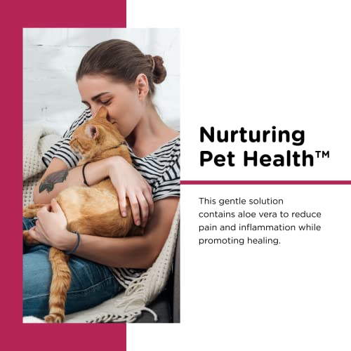 Nutri-Vet Antimicrobial Wound Spray For Cats | Formulated To Sooth Skin With Aloe And Vitamin E | Helps Promote Healing And Reduce Pain | 4 Ounces #TOP3