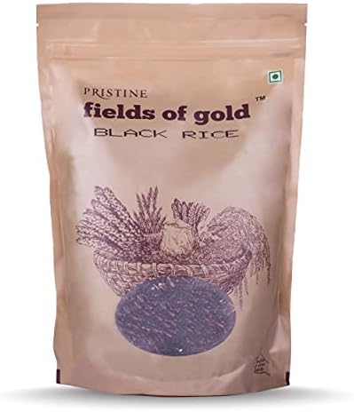 PRISTINE Fields of Gold Black Rice, 1 kg
