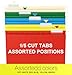 HERKKA Extra Capacity Hanging File Folders, 30 Pack Reinforced Letter Size Hanging Folders with Heavy Duty 2 Inch Expansion, Designed for Bulky Files, Medical Charts, Assorted Colors