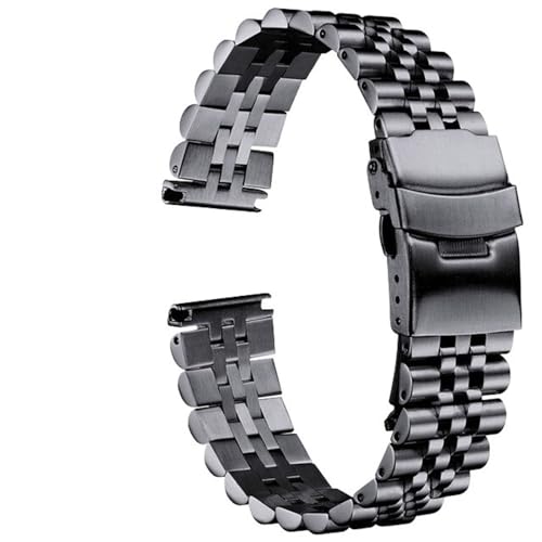 Bracelet de montre universel en acier 22mm 24mm grande taille homme