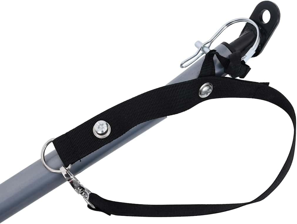 vidaXL 143.3 lbs Bike Trailer in Orange and Gray