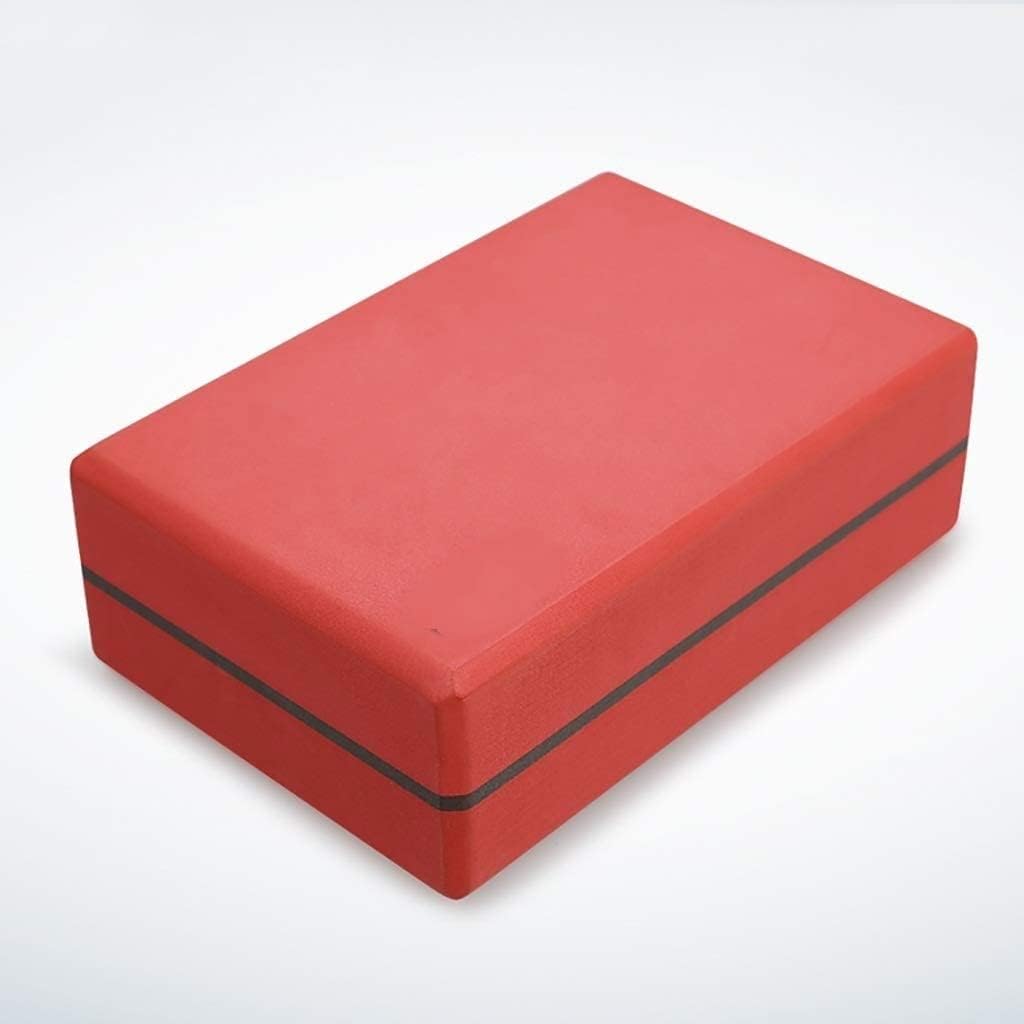 Yoga Blocks Moisture Resistant High Density Foam Fitness Bricks for Pilates, Yoga Blocks,Foam support Brick,Yoga Block High-density EVA Materials Stretch Exercise Fitness Gym Workout Support Block Chi